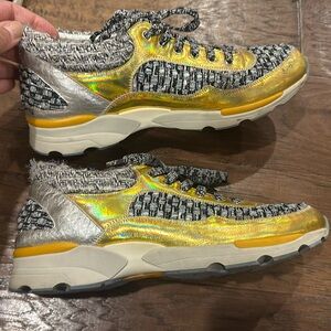 CHANEL sneakers size 9.5 / WORN